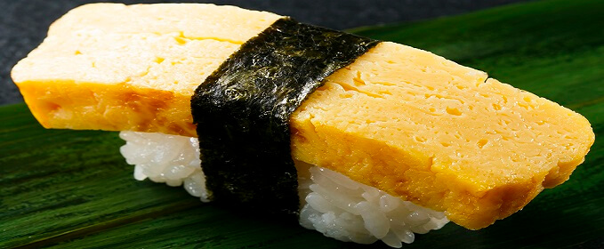 tamago sushi (egg sushi)