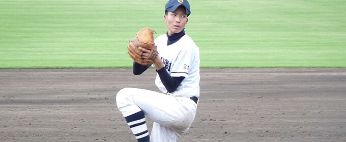 kodai's pitching in high school