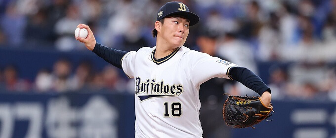 yoshinobu's pitching in NPB