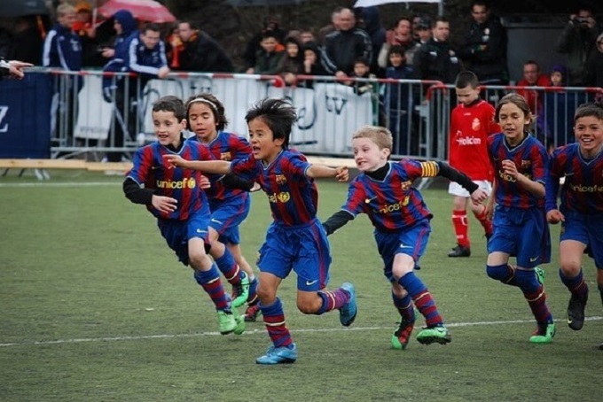 takefusa in FC Barcelona